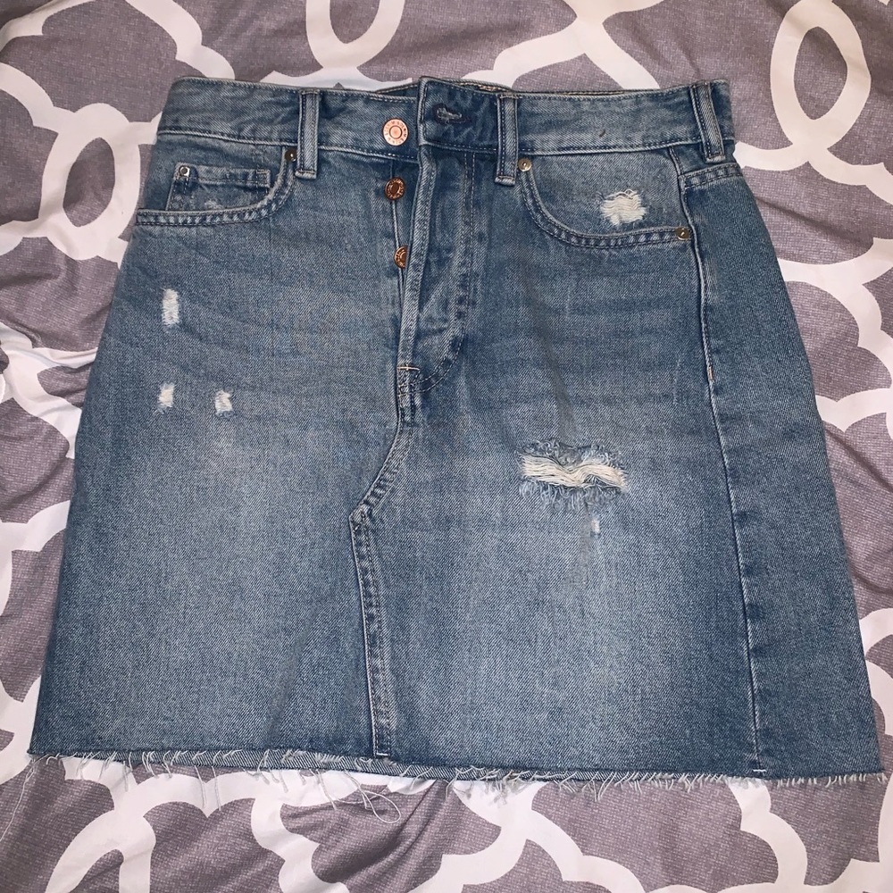 H&M denim skirt
